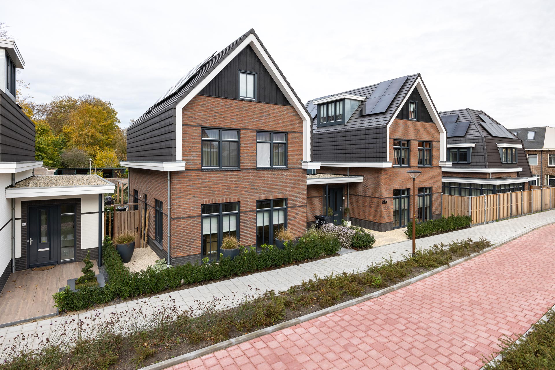 Aanzicht-enkel-huis-Residence-Jozef-Hillegom